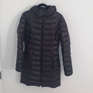 The North Face black parka w/ hood